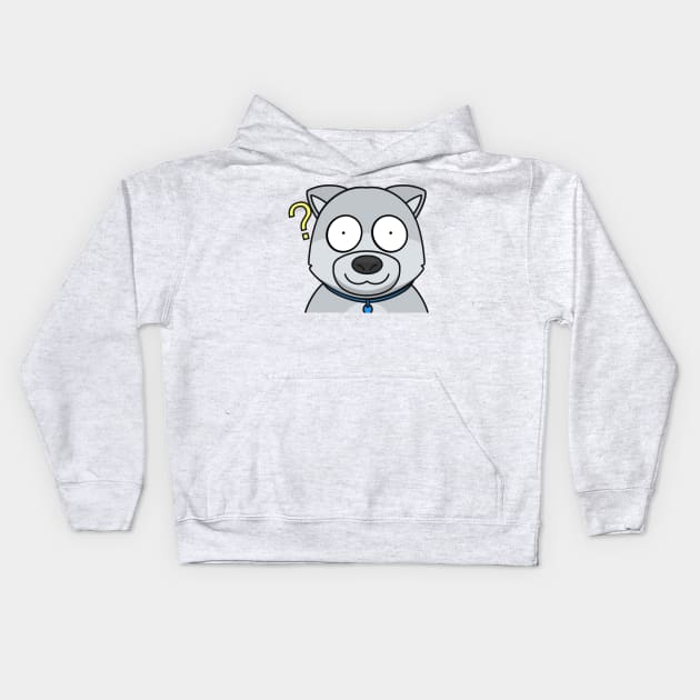 Confused RangerWolf Kids Hoodie by Ranger Co. Studios